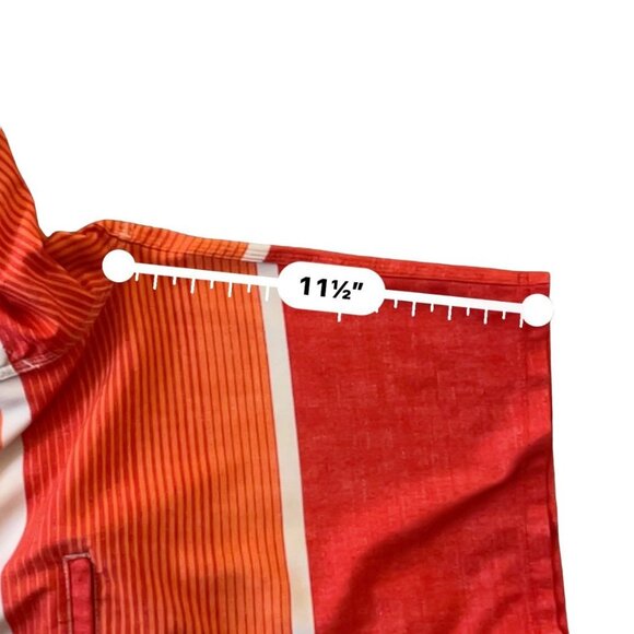 O’Neill‎ Hyperfreak Boardshorts Size 31 Trunks Colorblock Stripe Stretch Red - Picture 13 of 16
